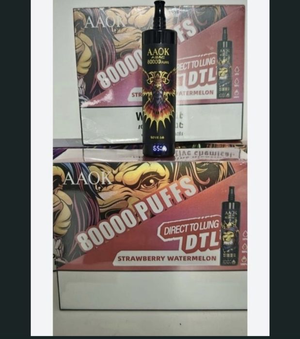 Vape 80.000 Puffs Narghilea Abur Mult Reincarcabil