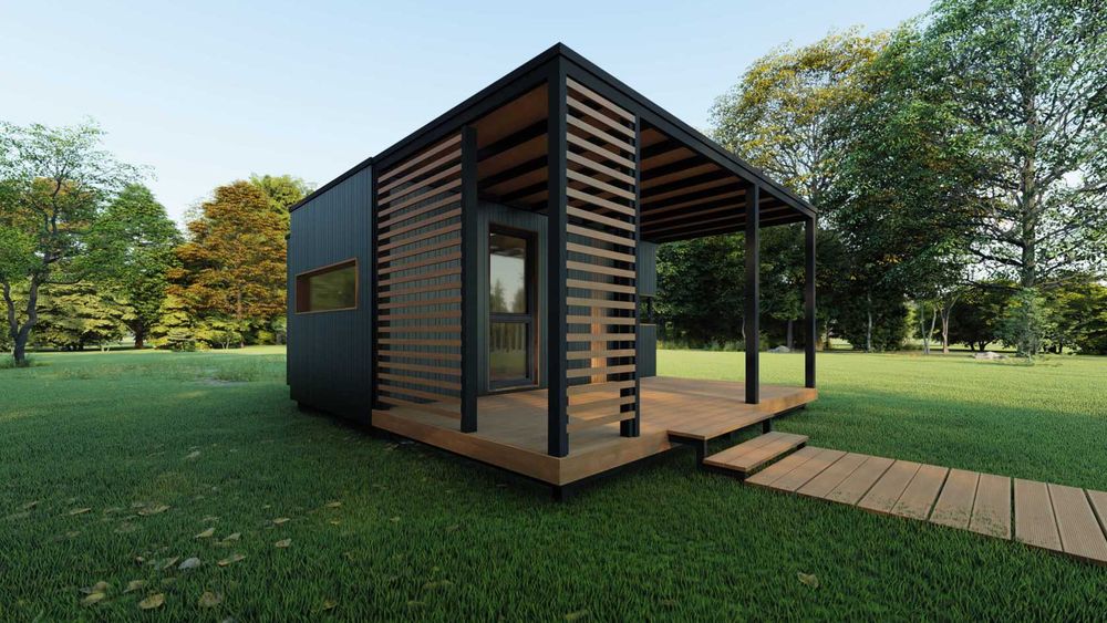 -дом для дачи из контейнера