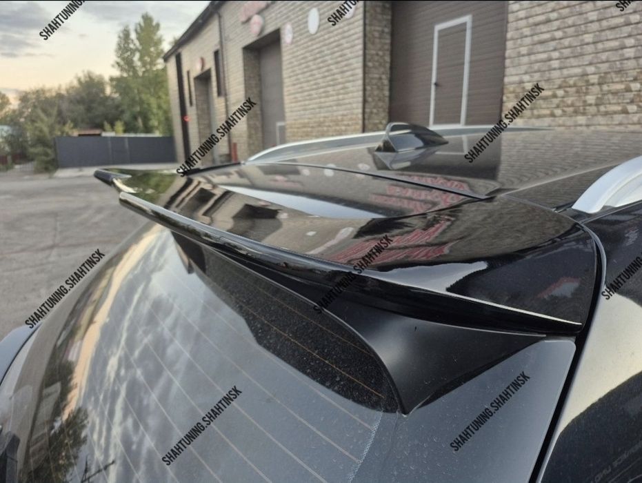 BMW E70 спойлер зубастик