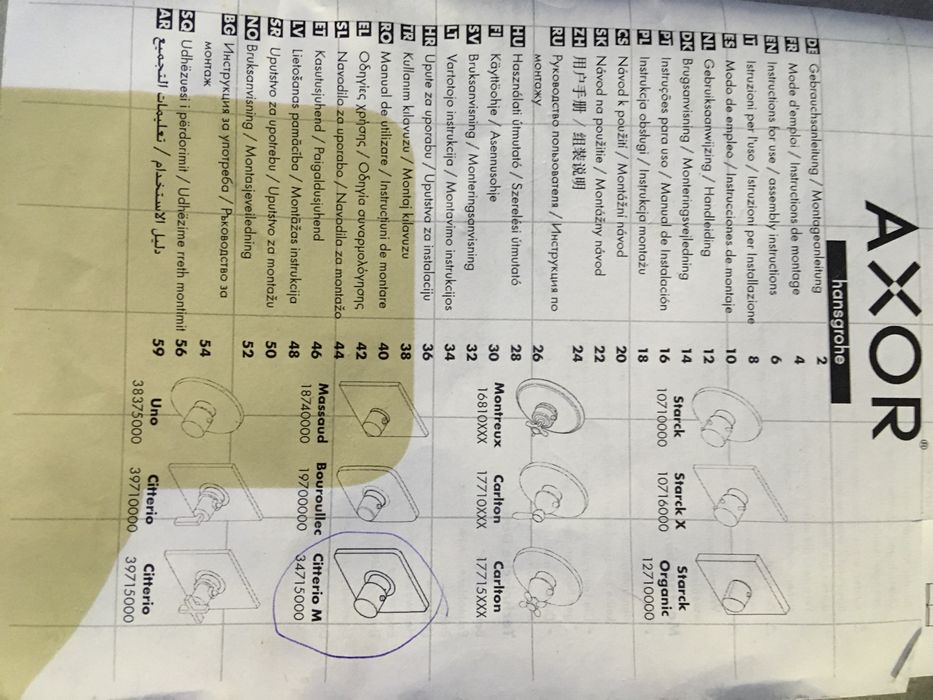 Термостатен смесител Hansgrohe