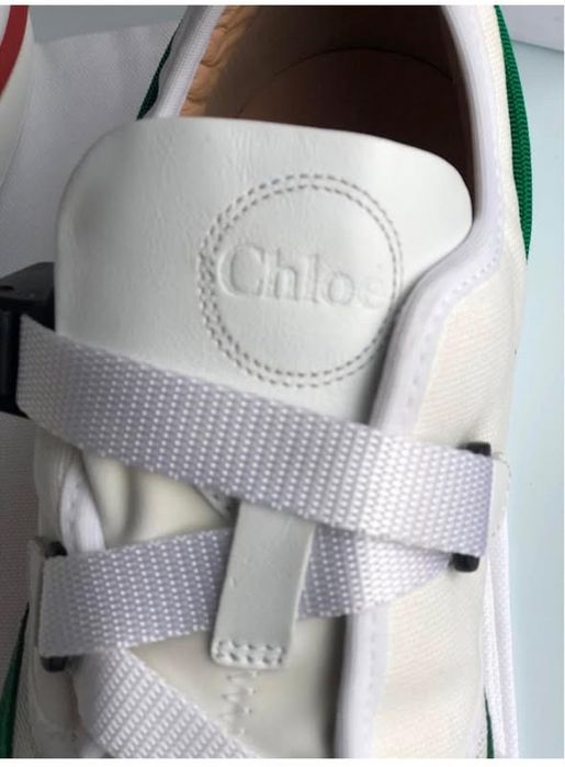 НАМАЛЕНИЕ Оригинални Chloé Sonnie Low Top 'Jungle Green'