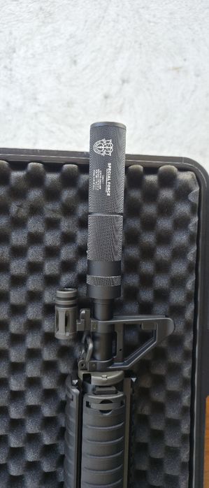 Pușcă T4E TM4 RIS M4A1 airsoft 7,5J co2