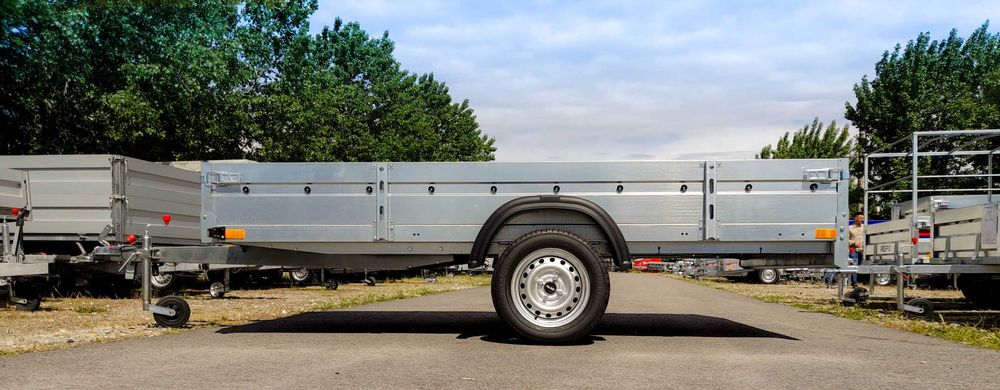 Remorca 750 kg o axa doua axe, Auto, Moto, Apicola, ATV, carte RAR