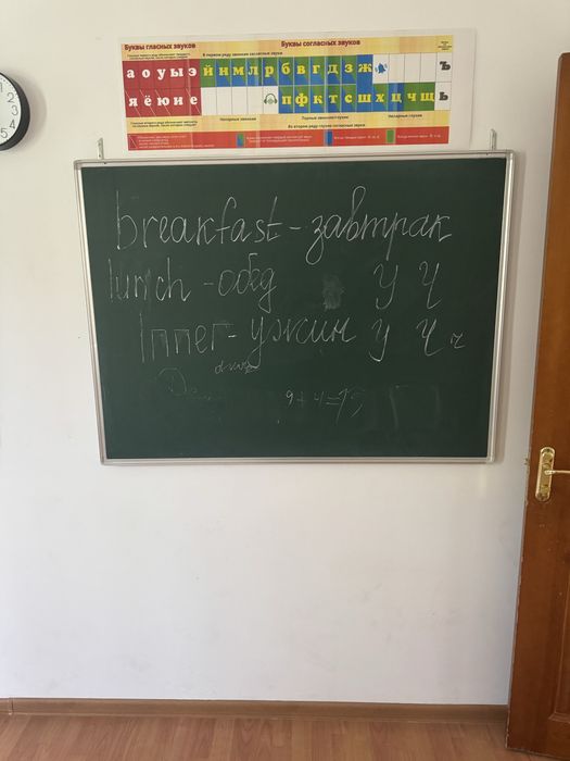 Доска меловая, пробковая
