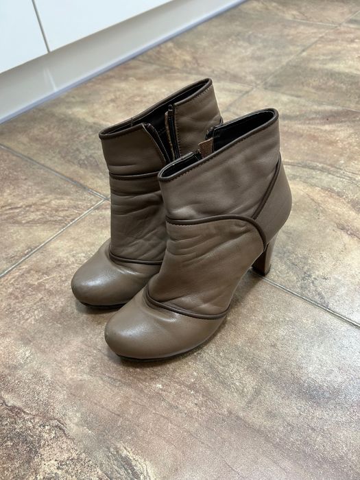 Дамски боти със скрита платформа