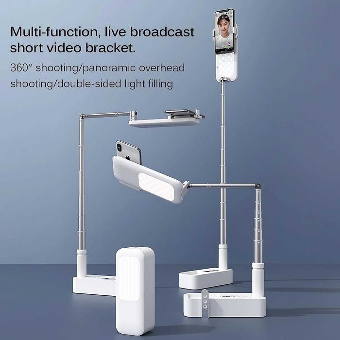 Висококачествна смарт стойка за телефон с осветление Viozon V6W