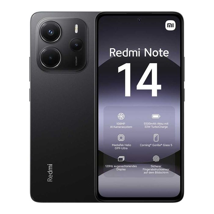 НОВ! Xiaomi Redmi Note 14 5G 256GB 8RAM Blue / Purple / Black / Green