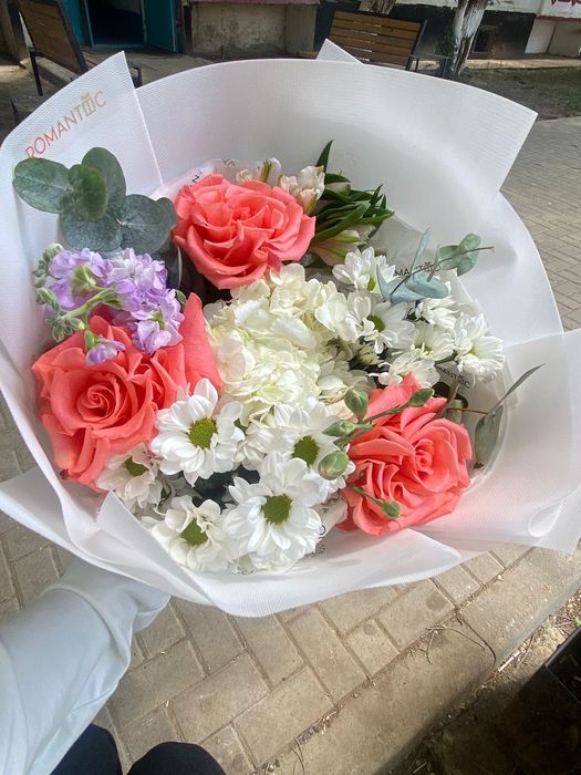 Свежий букет в наличии!
Авторская сборка: р ромашк