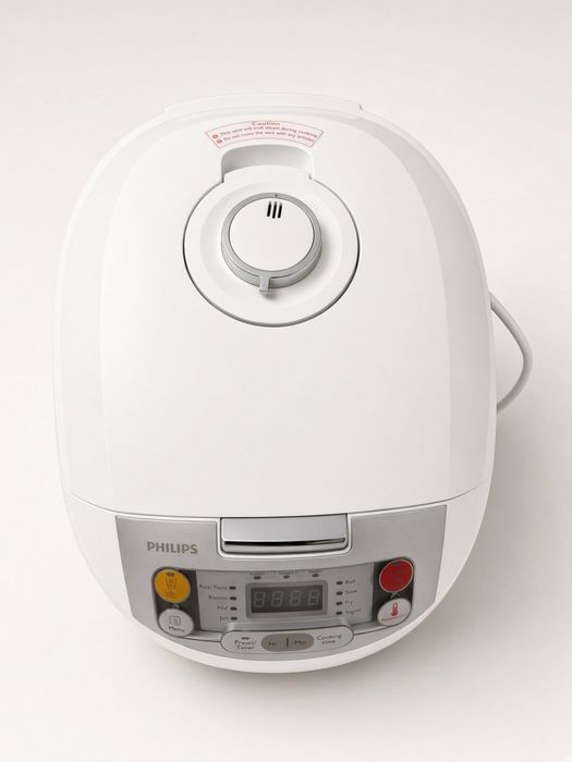 Multicooker Philips Viva HD3037 – 5L, 980W, 12 programe (orez, abur, risotto, iaurt)