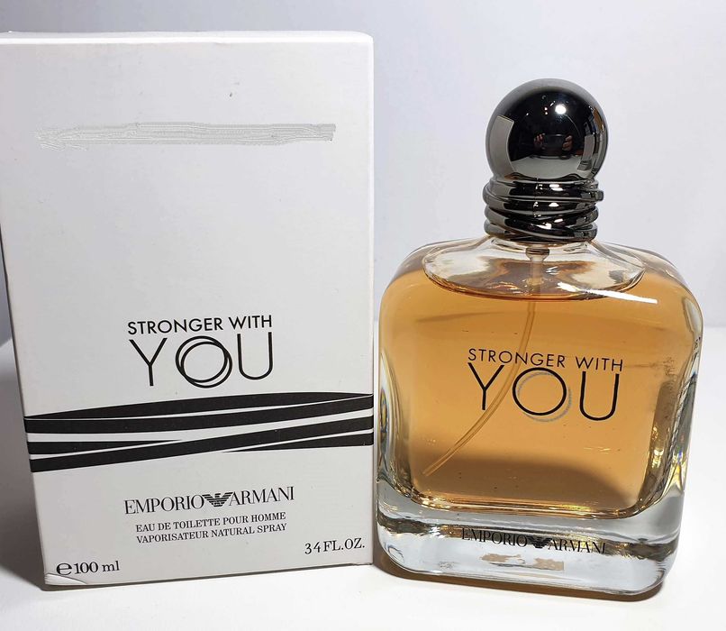 Parfum Armani - Stronger with you, Intensely, Oud, Tobacco, man, 100ml