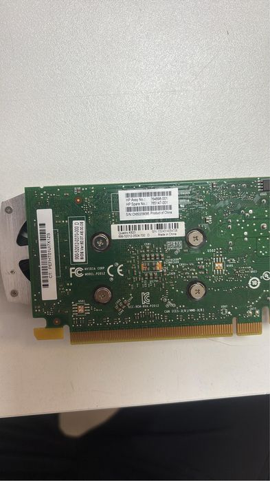 Placă video NVIDIA Quadro K620 2GB GDDR3 - Model HP (764898-001)