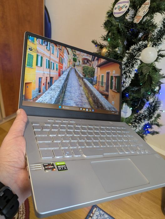 Laptop gaming premium ASUS ROG Ryzen 9,  RTX 3060 6GB, 32GB DDR, 1 TB