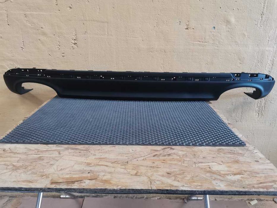 Накладка заднего бампера 2 трубы Kia Optima 4 с 2016 г