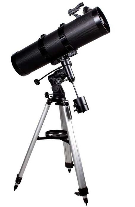 Мощен телескоп Нютон 4, 5, 6" пълен комплект с монтировка и аксесоари