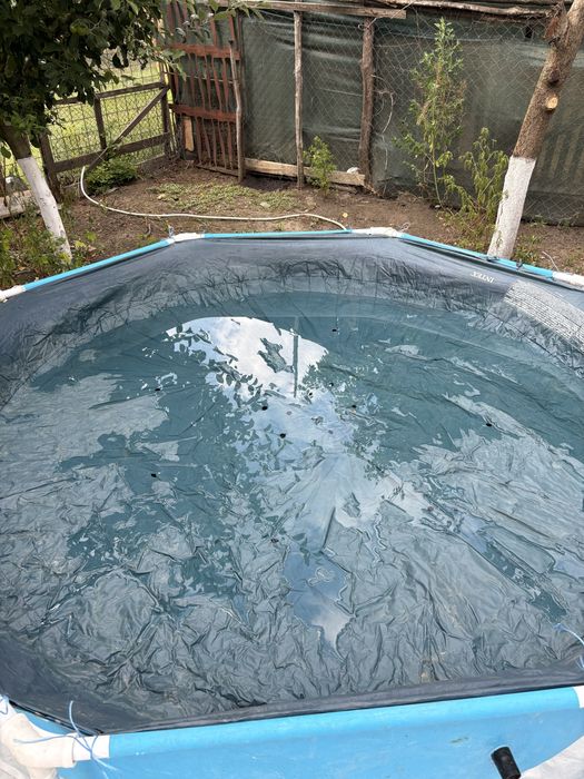 Vând piscină intex cu cadru metalic