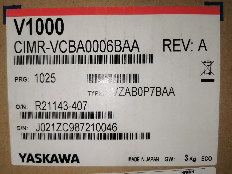 Частотный преобразователь Yaskawa