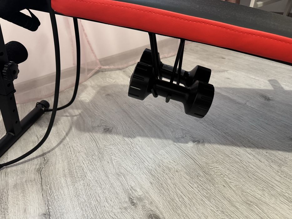 Banca exercitii cu extensoare si gantere! Noua!