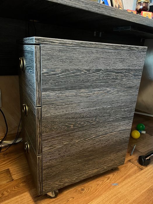 Corp multifunctional 3 sertare de f buna calitate cu rotile de silicon