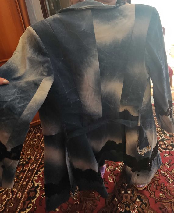 Jacheta denim / Trench denim de primavara/toamna