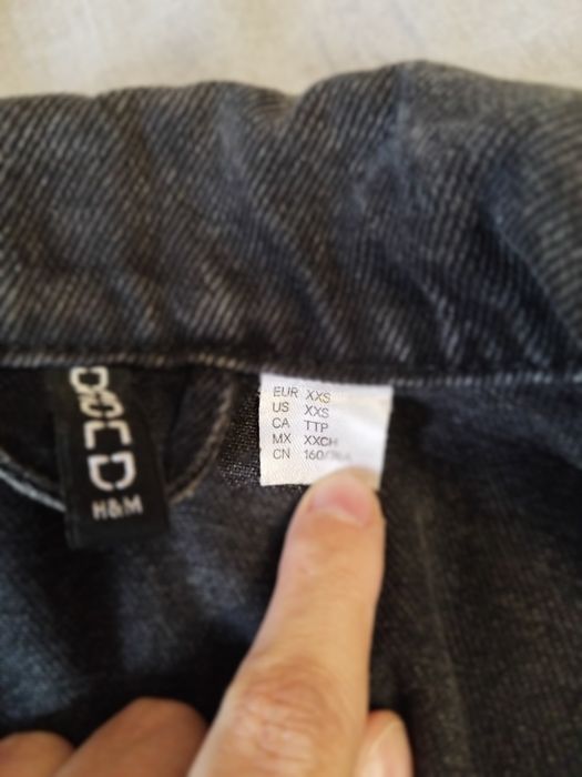 Джинсовая куртка H&M, xs