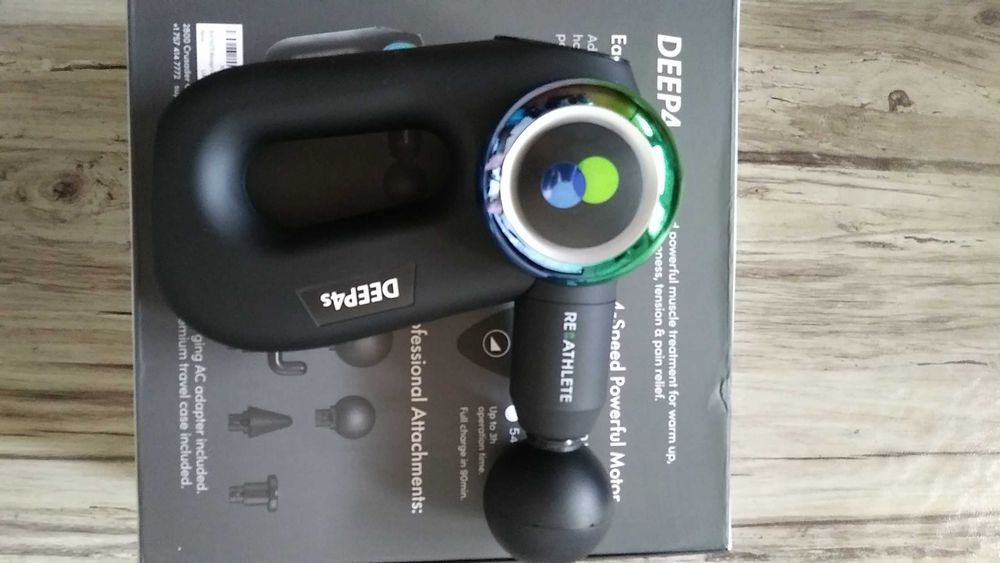 Reathlete deep4s massage percussion gun масажор за тяло