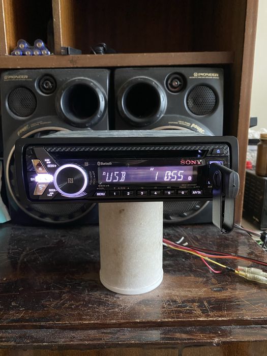 SONY MEX-N5000BT - МОЩЕН 4X55W - ЦВЕТОВЕ - Bluetooth, USB, CD  mp3 плеър за кола сд авто радио