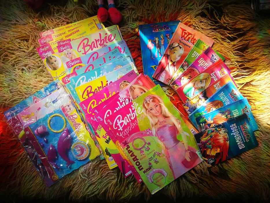 Barbie Чаровница и W.I.T.C.H. списания