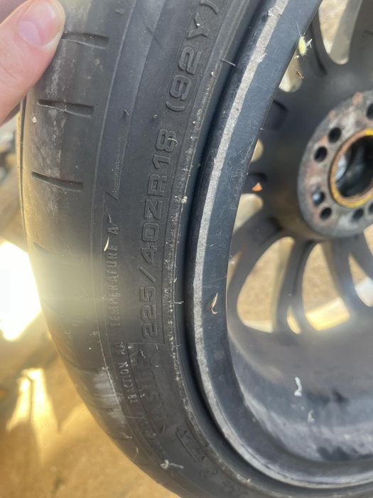 Se vand set 4 jante Franken r18  la pretul de 1200 lei