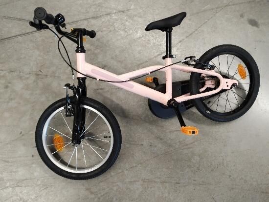 Bicicletă 16 inch 4-6 ani Discover 500 - produs resigilat Decathlon