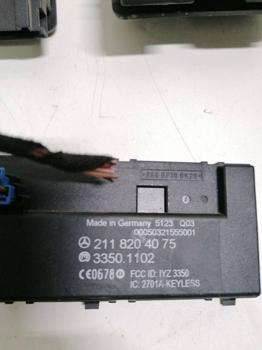 Modul calculator keyless GO keyless entry W211 E class