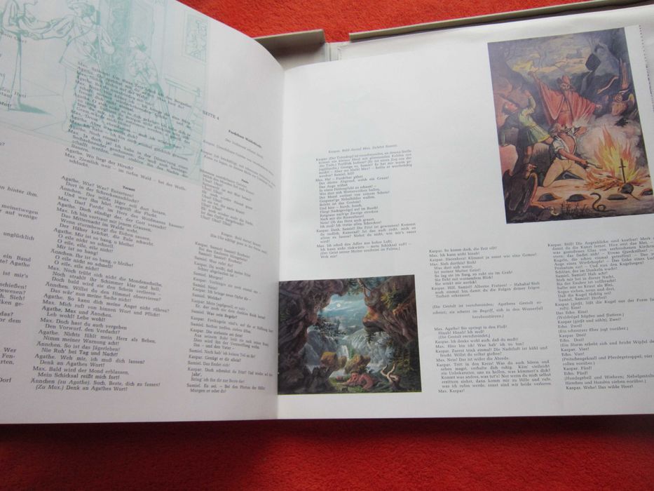 rar vinil Carl Maria von Weber Der Freischutz 3LP Germania 1959