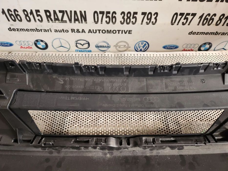 Bara Spate Audi A3 8V Cabrio Coupe An 2014-2015-2016-2017-2018 Completa Cu 6 Senzori - Dezmembrari