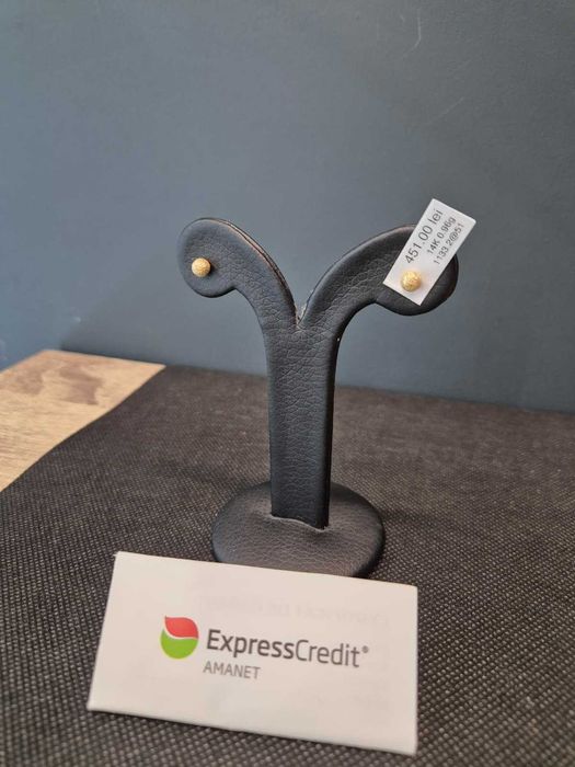 (AG51) Cercei aur 14K 0.96g b1133.2 - Garantie 2 ani!