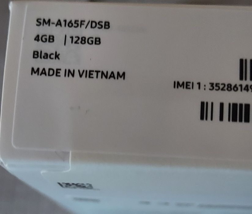 Смартфон Samsung Galaxy A16,4GB ,128GB Black