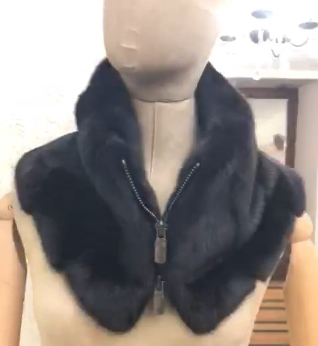 Стильная норковая шуба