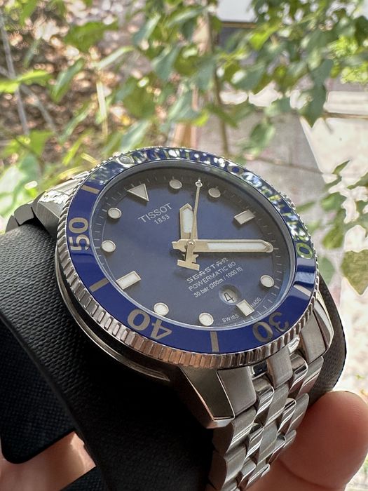 Vand ceas Tissot Seastar 1000, diver 300M, 43mm, NOU!