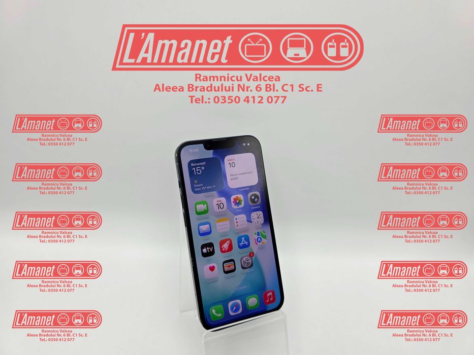 iPhone 13 Black 128 GB Neverlocked Stare Buna FullBox Baterie 100%