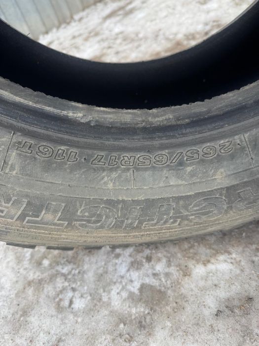 Продам шины. Сезон зима 265/65R17
