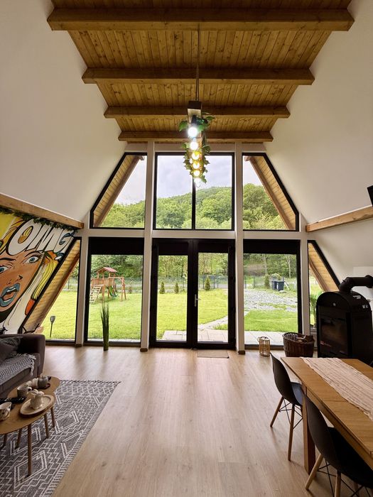 Cazare Lion Cabin & Kong Escape(cabana a frame/ tiny house)