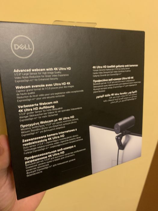 Camera web dell ultrasharp 4k