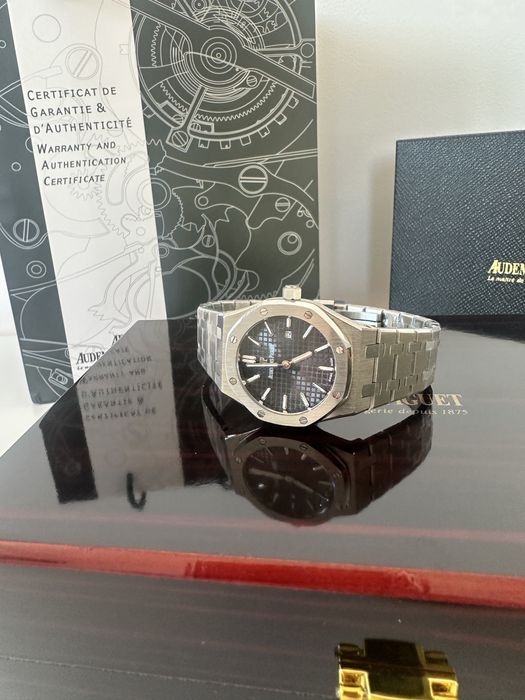 Ceas Unisex Audemars Piguet Royal Oak 32mm Silver/Black Dial