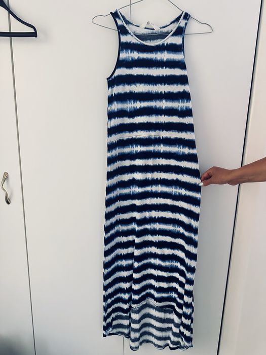 Синя плажна рокля, размер 152 см (11-12 г.)