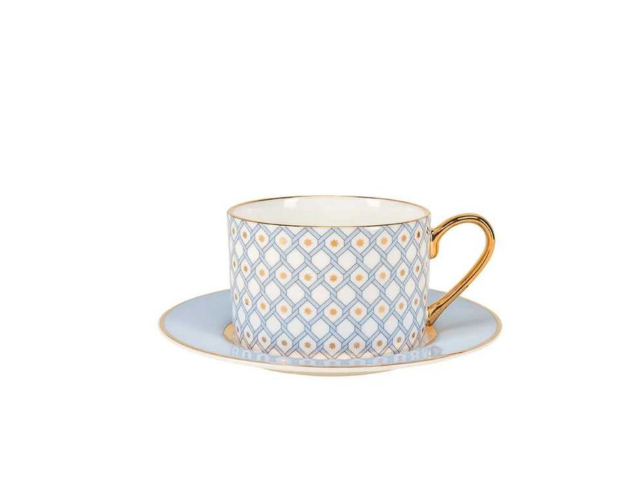 Чайный сервиз "Идиллия", "Азур" (10 предметов) (4 персоны)