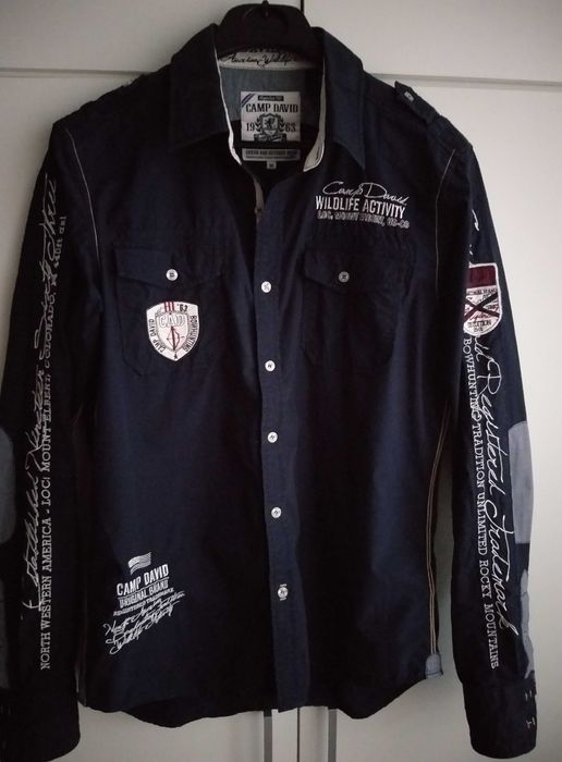 Camasa bluza Originala CAMP DAVID model sport pentru cunoscatori