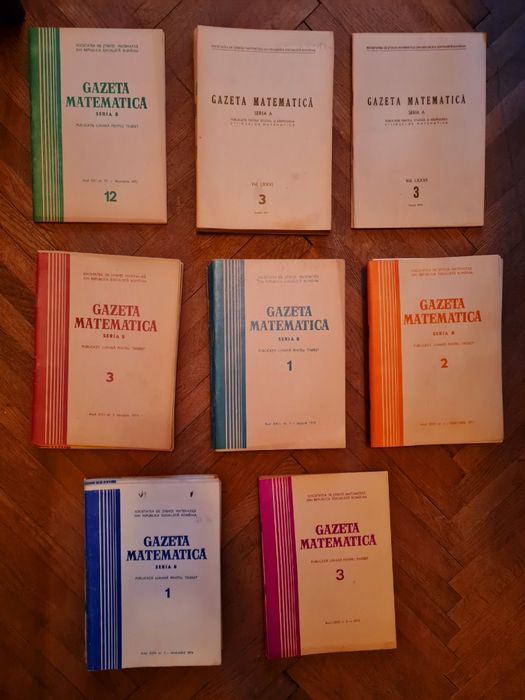 Matematica pentru ingineri Gazeta matematica anii 70