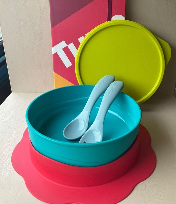 Детски бутилки, купички, прибори за готвене и хранене Tupperware