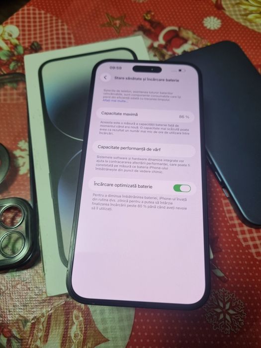 IPhone 14 ProMax Graphite 128gb ca și nou