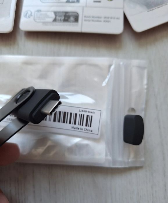 Memorie Flash cu mufa USB si cu mufa tip C  128 GB