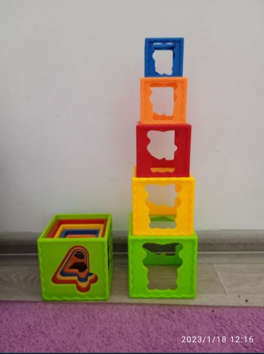 Пирамидка - кубик