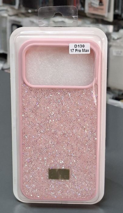 Кейс Swarovski за IPhone 17 Pro Max блестящ гръб за страхотна защита